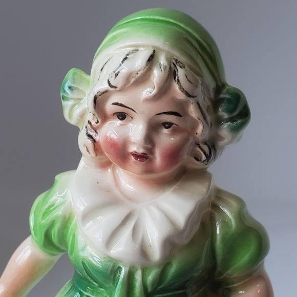 Katzhutte German Antique Porcelain Girl with a Letter Figurine - Picture 7 of 10